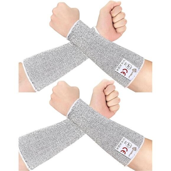 Arm Protectors for Thin Skin and Bruising Cut Resistant Arm Sleeves - Picture 1 of 14